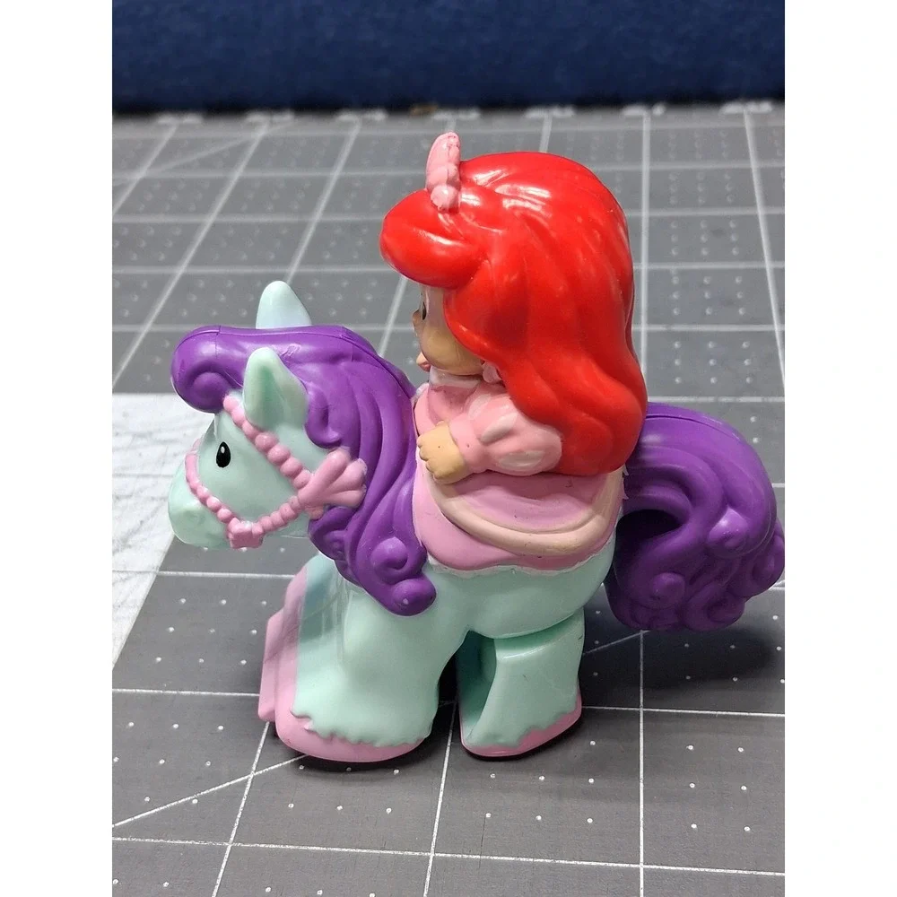 Fisher Price Klip Klop Little People Disney Princess Ariel Prince Eric  Horses